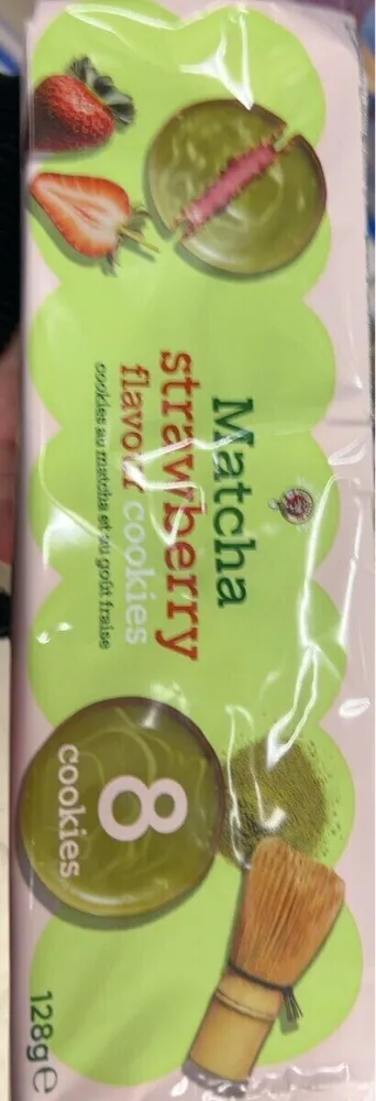 Matcha Strawberry Cookie