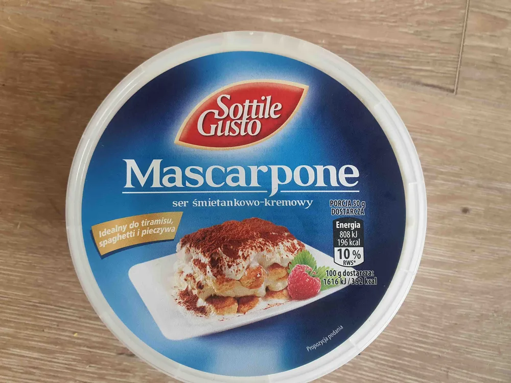 Mascarpone ser śmietankowo-kremowy