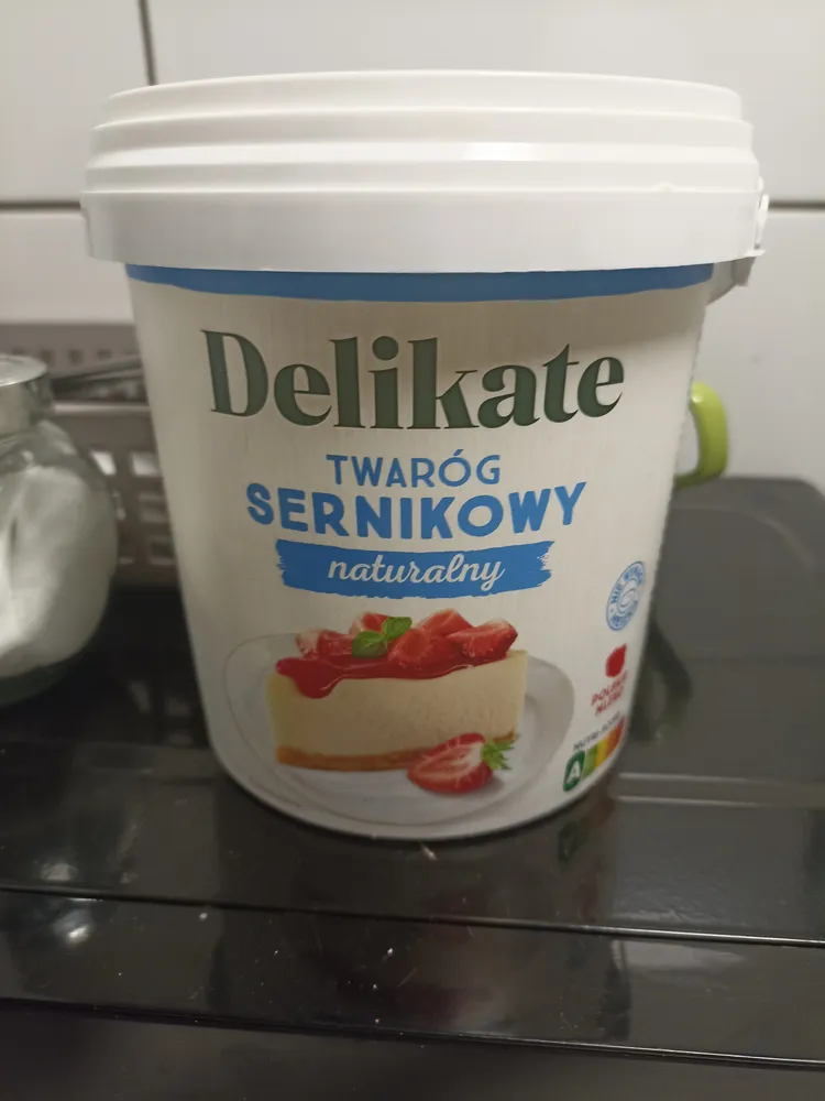 Twaróg sernikowy naturalny