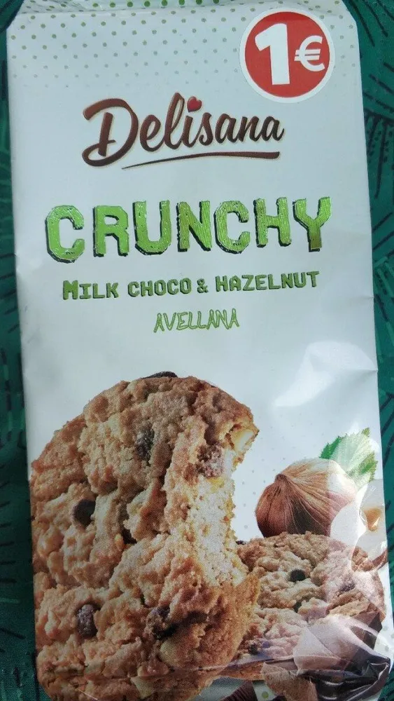 Crunchy milk chocolate & hazelnut