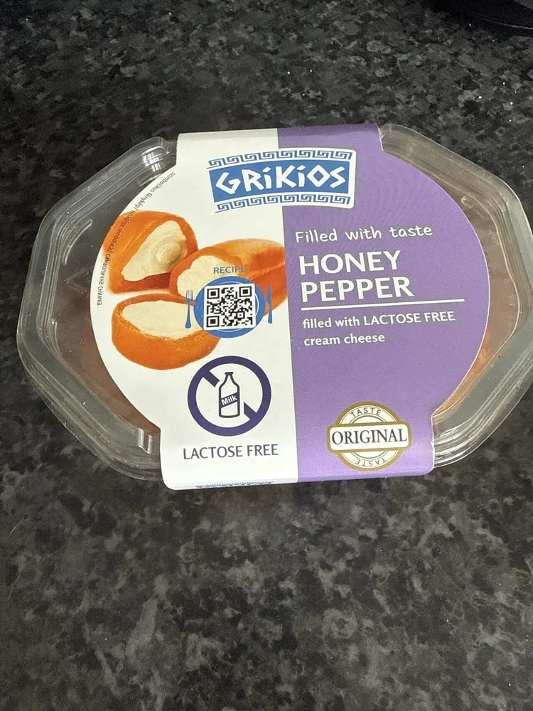 Honey pepper Filled With Cream Cheese