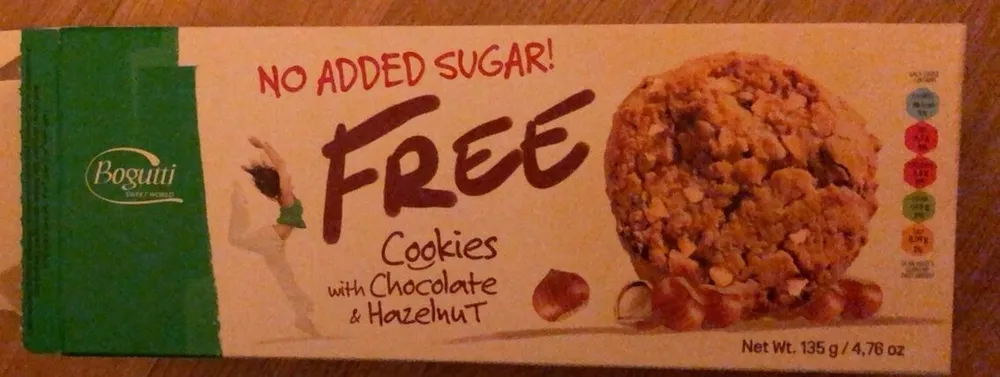 Cookies with Chocolate & Hazelnut