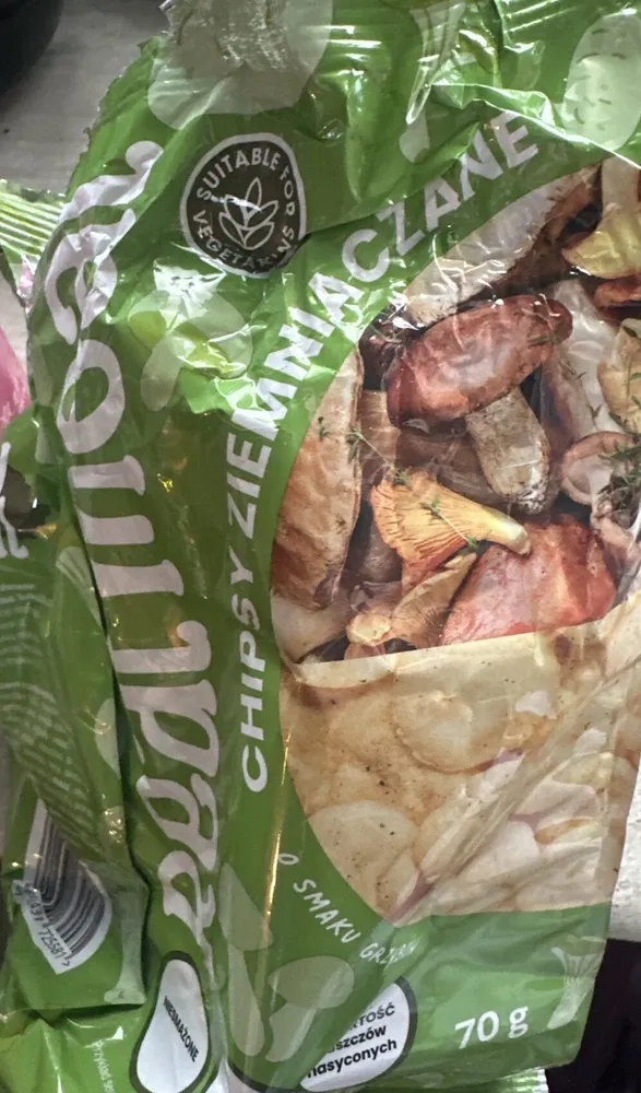 Chipsy Ziemniaczane O Smaku Grzybów