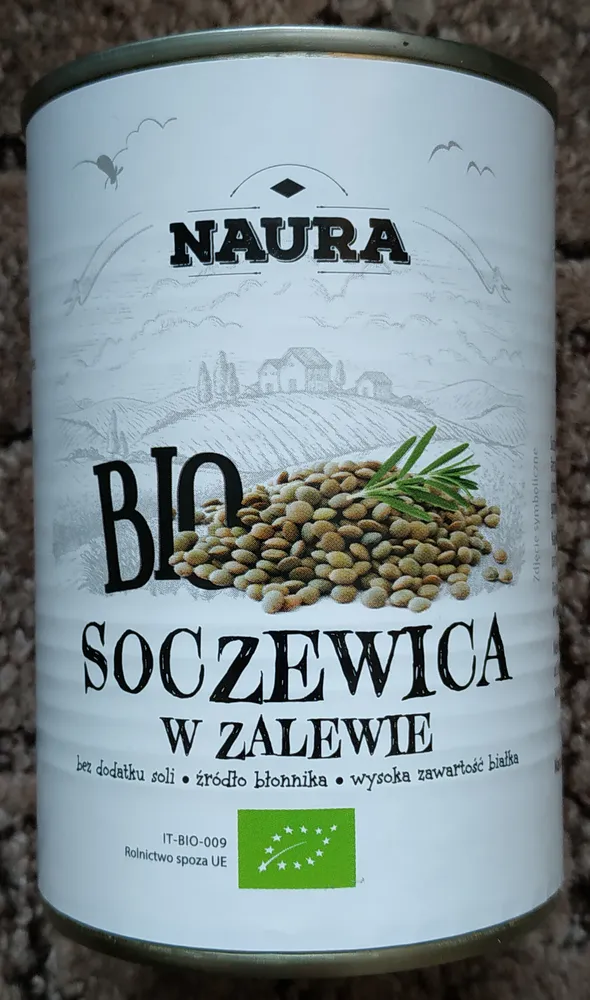Soczewica w zalewie