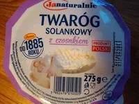 Twaróg solankowy z czosnkiem