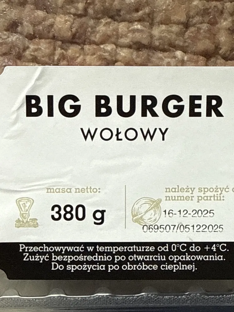 Big Burger Wołowy