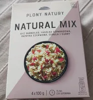 Natural mix ryż, fasolka,papryka,cebula o curry