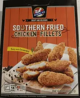 Southern fried chicken fillets