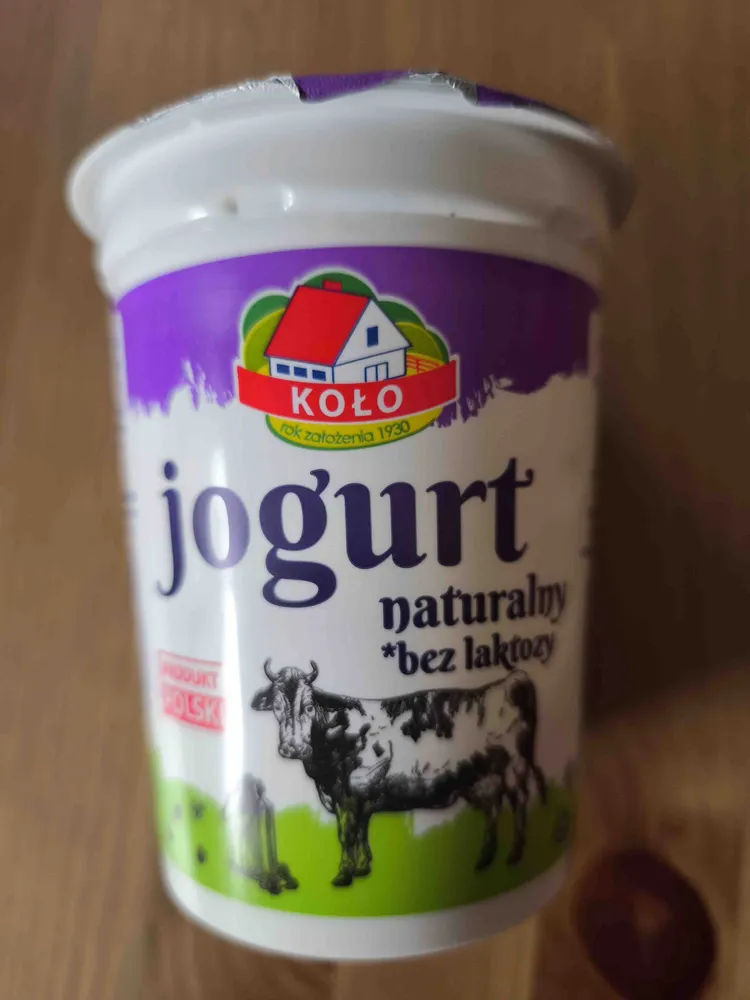 Jogurt naturalny bez laktozy