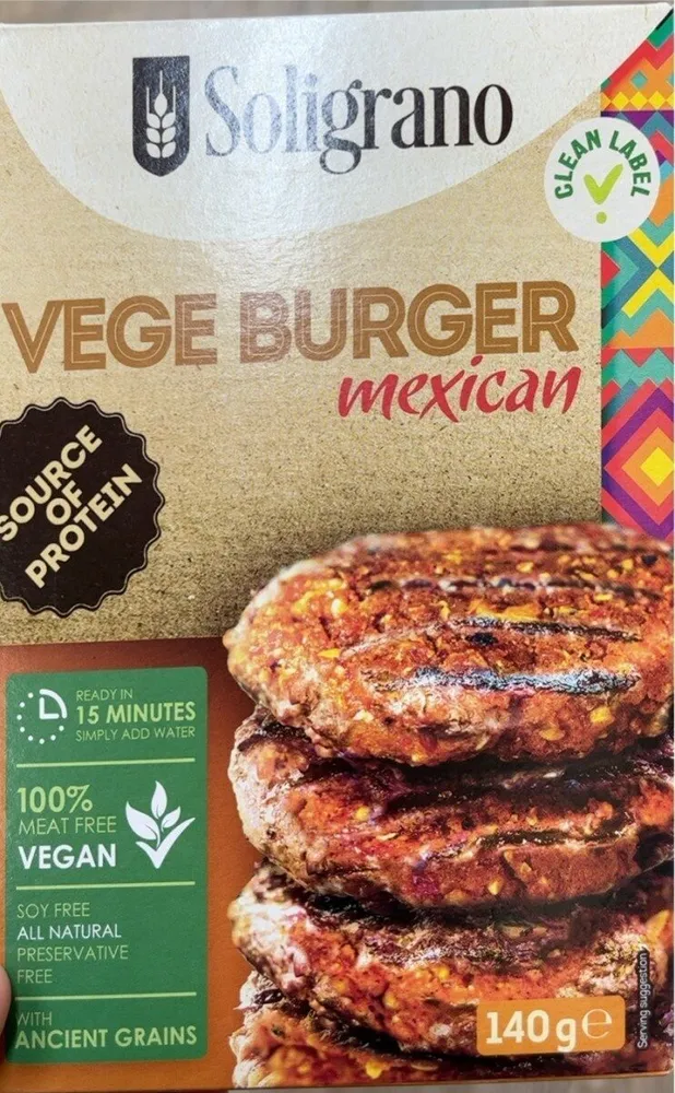 Vege Burger Mexican