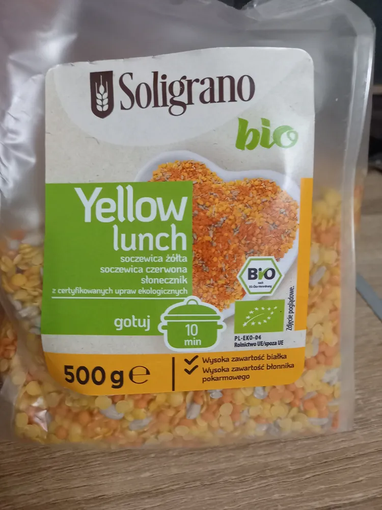 yellow lunch