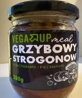 Grzybowy Strogonow z boczniakami i pieczarkami
