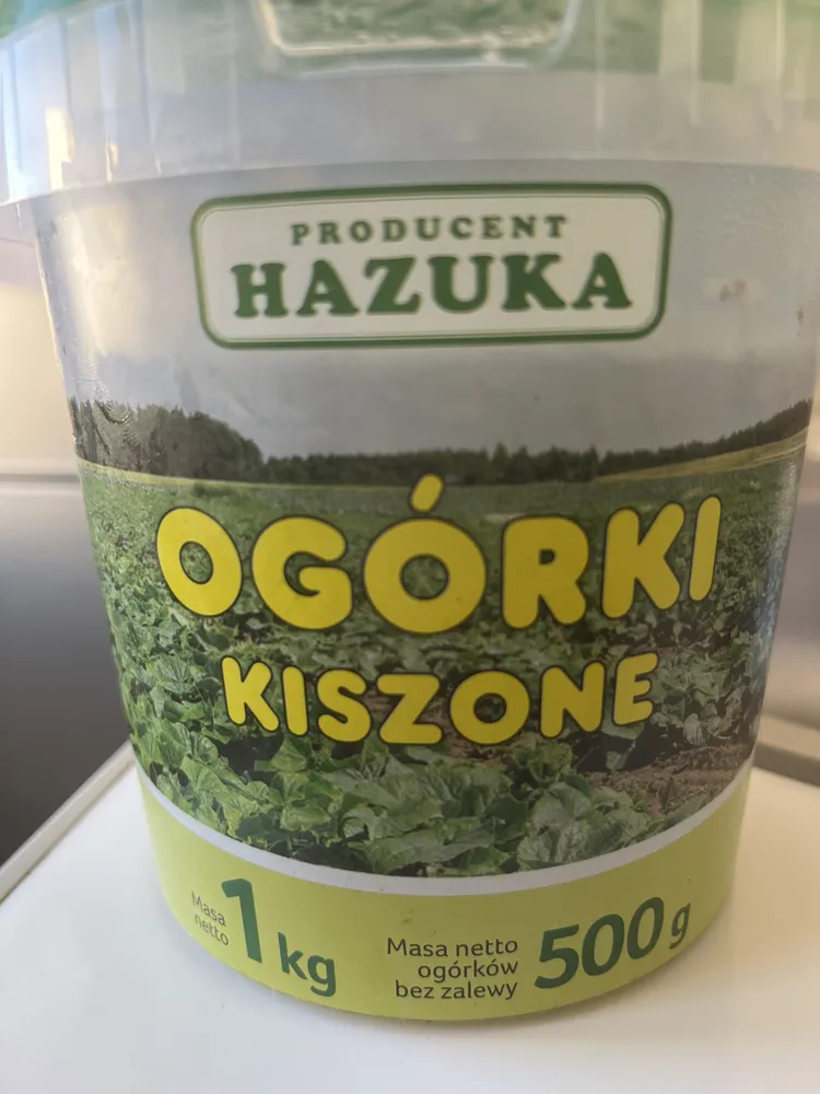 Ogórki kiszone
