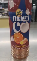 Boisson orange ginger nata de coco