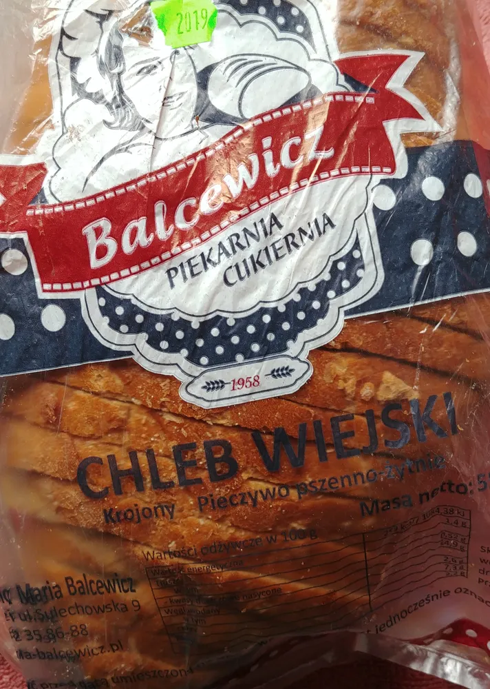 Chleb wiejski pszenno-żytni