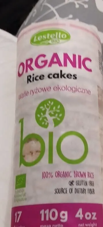 Organic rice cakes