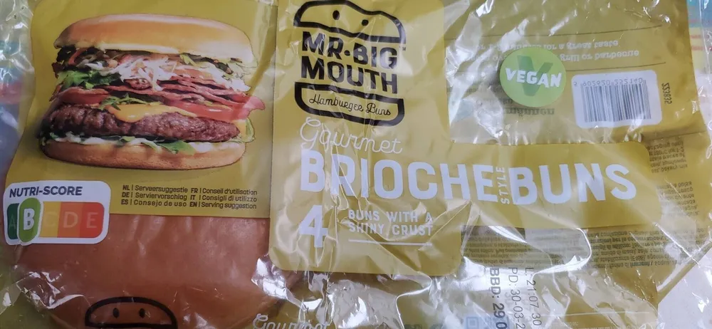 Brioche style Buns