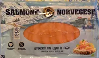 Salmone norvegese affumicato con legno di faggio