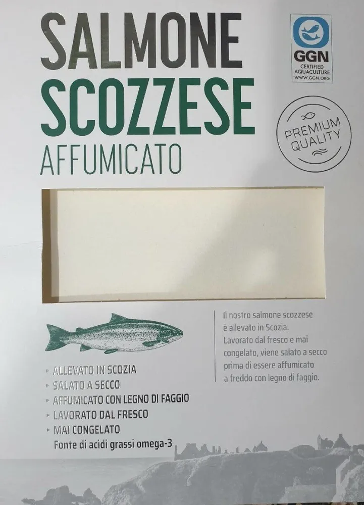 Salmone scozzese affumicato