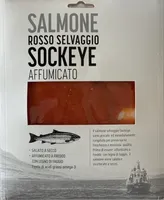 Salmone selvaggio rosso Sockeye
