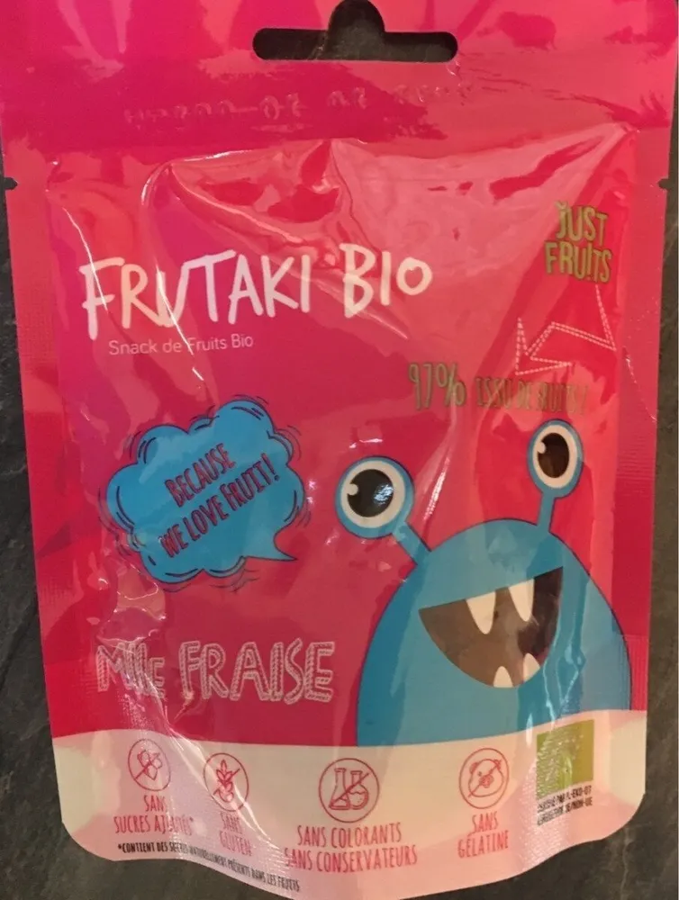 Snack de fruit bio