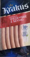Parówki wiedeńskie z szynki