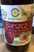 Barszcz 100% ekologiczny kiszony