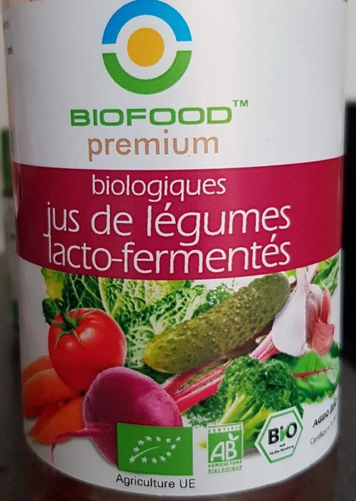 Jus de légumes lactofermentés