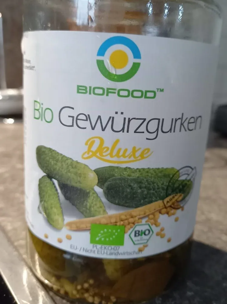 Biofood Gewürzgurken