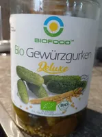 Biofood Gewürzgurken