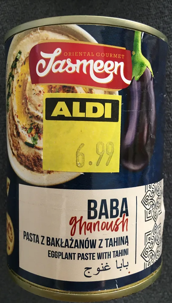 Pasta z bakłażanów z tahiną