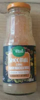 Smoothie o smaku banana marchew imbir