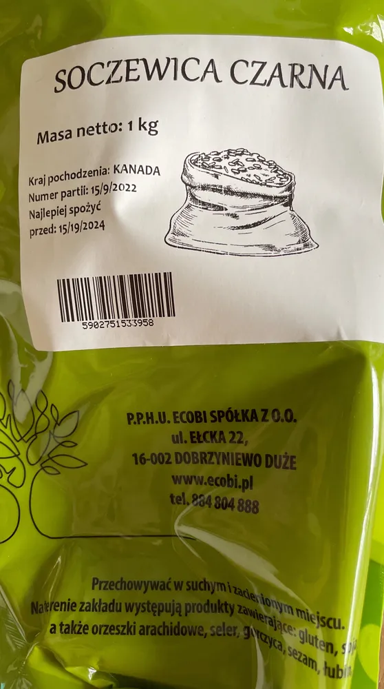 Soczewica czarna