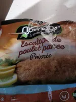 Escalope de poulet panée
