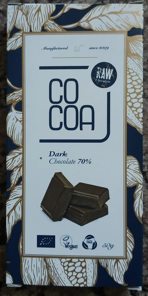 Dark chocolate 70%
