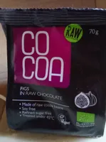Figs in raw chocolate