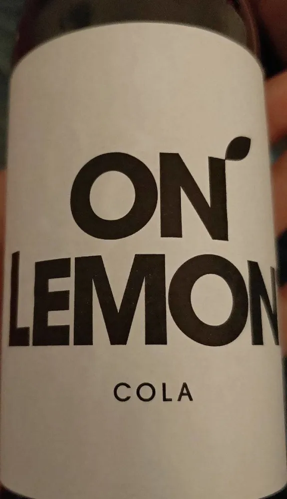 On lemon Cola