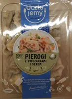 Pierogi z pieczarkami i mozzarellą