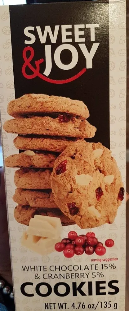Cookies White chocolate & cranberry