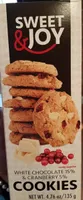 Cookies White chocolate & cranberry