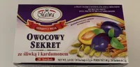 A fruit secret with plum and cardamon
