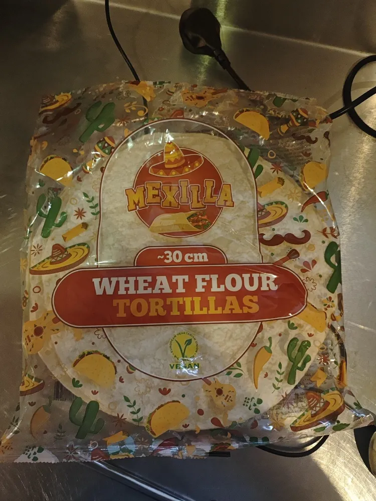 30cm Wheat Flour Tortilla 18 Pack