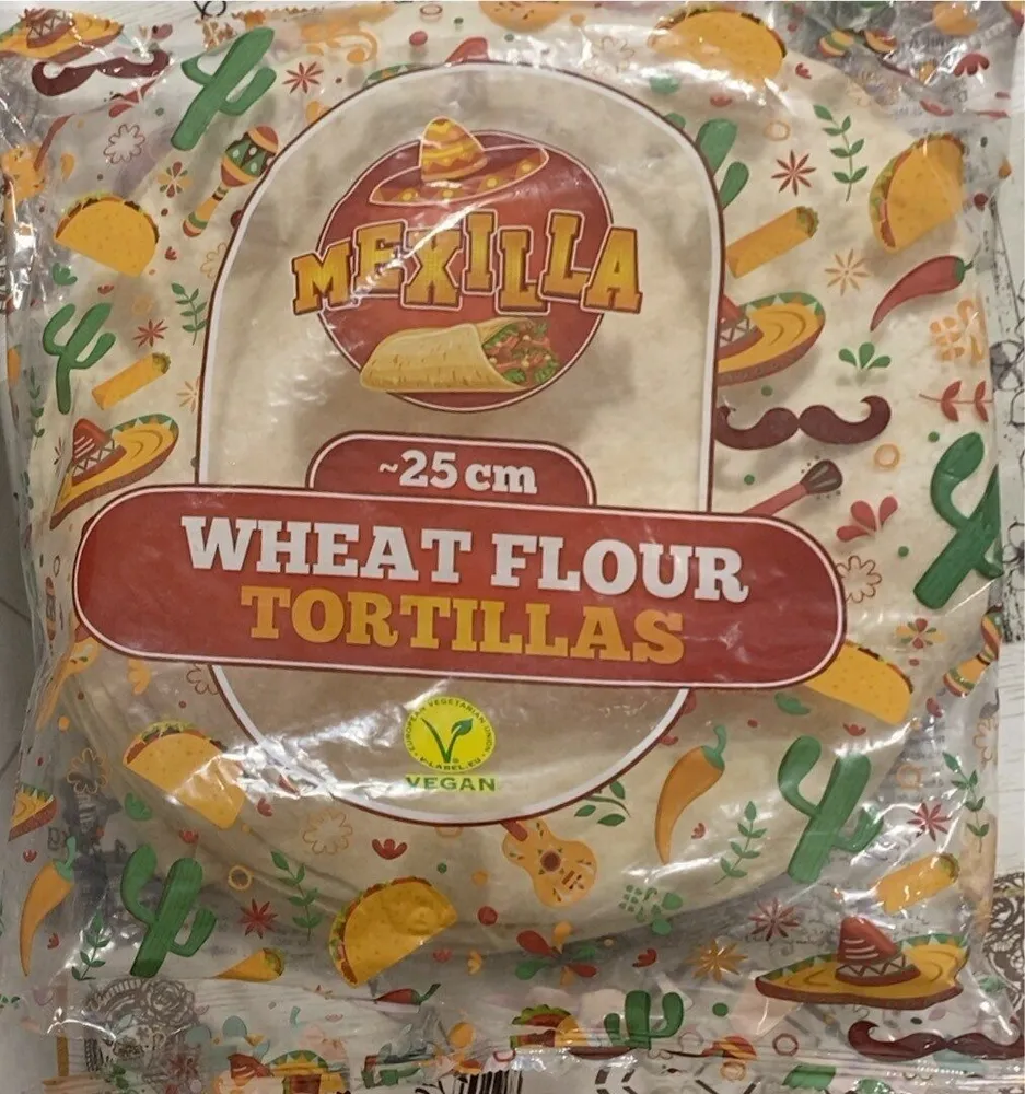 Wheat flours tortilla