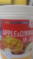 Apple and cinnamon in jelly