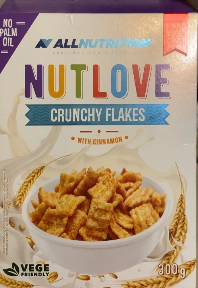Nutlove crunchy flakes cinnamon