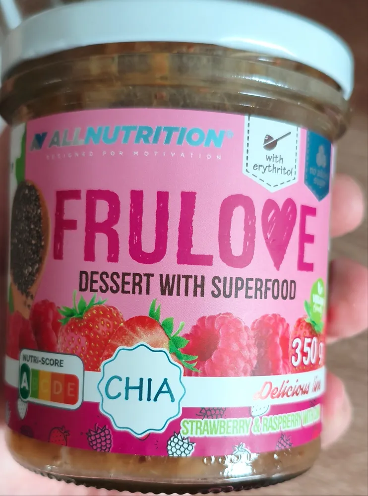 Frulove strawberry & raspberry with chia