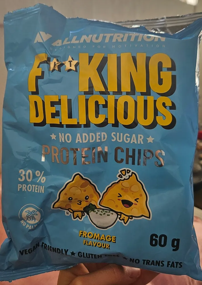 King Delicious Protein Chips Fromage Flavour