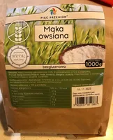 Mąka owsiana bezglutenowa