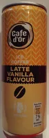 Ice coffee latte vanilla flavour