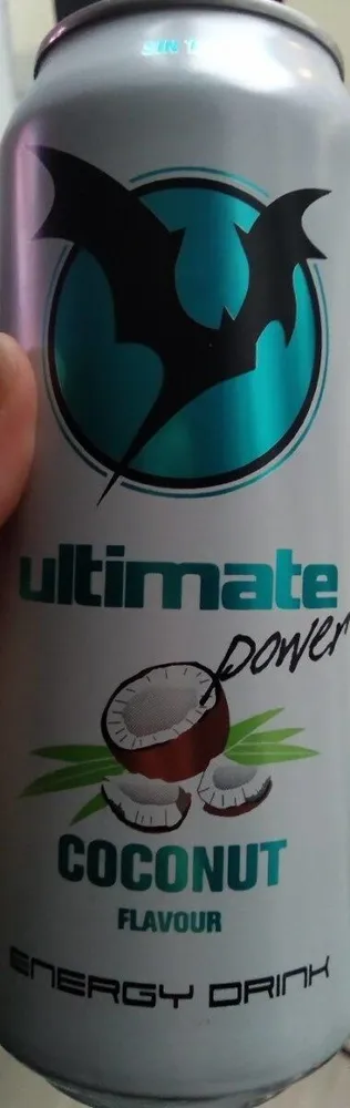 Ultimate power coconut flavour energy drink